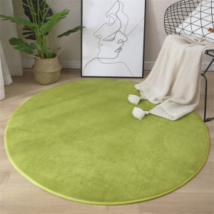 tapis rond pour enfant vert