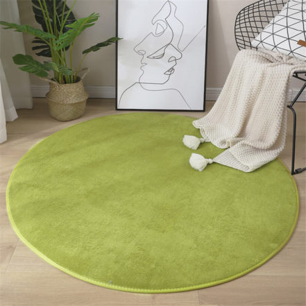 Tapis D'apprentissage Rond Antidérapant Pour Enfants - Alphabet Coloré, Doux Et Sécurisé Pour Chambre Ou Salon