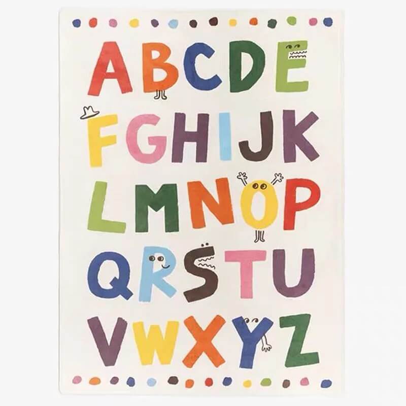 Tapis de lettre d'alphabet