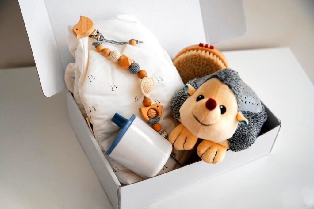 Boîte de cadeau de naissance
