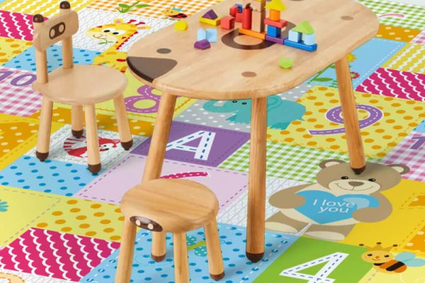 Tapis de jeu bébé pliable